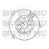 1 disque de frein avant Quinton Hazell BDC3920
