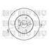 1 disque de frein avant Quinton Hazell BDC3926