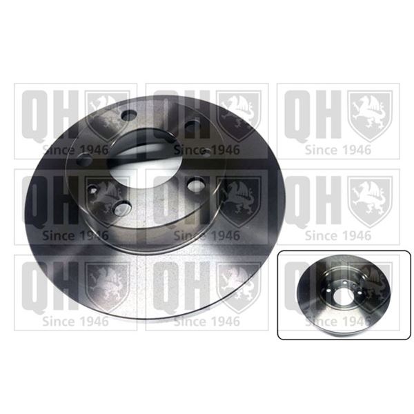 1 disque de frein avant Quinton Hazell BDC4363