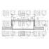 1 disque de frein avant Quinton Hazell BDC4363