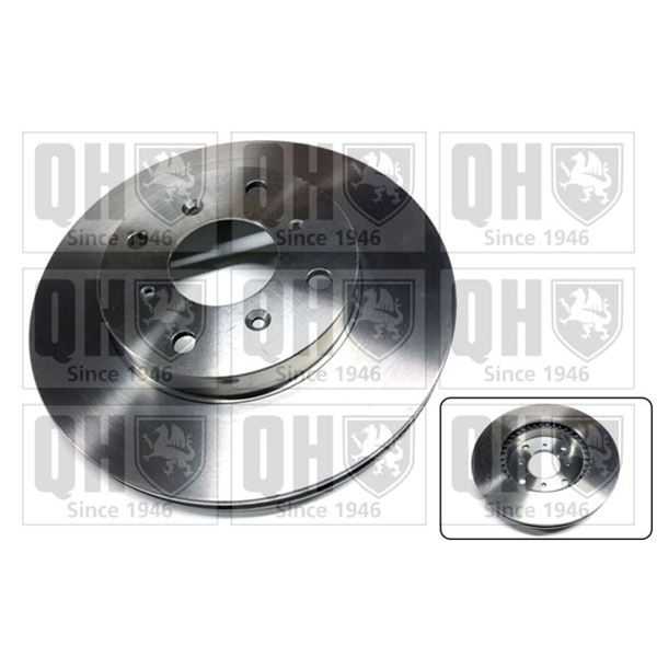 1 disque de frein avant Quinton Hazell BDC4373