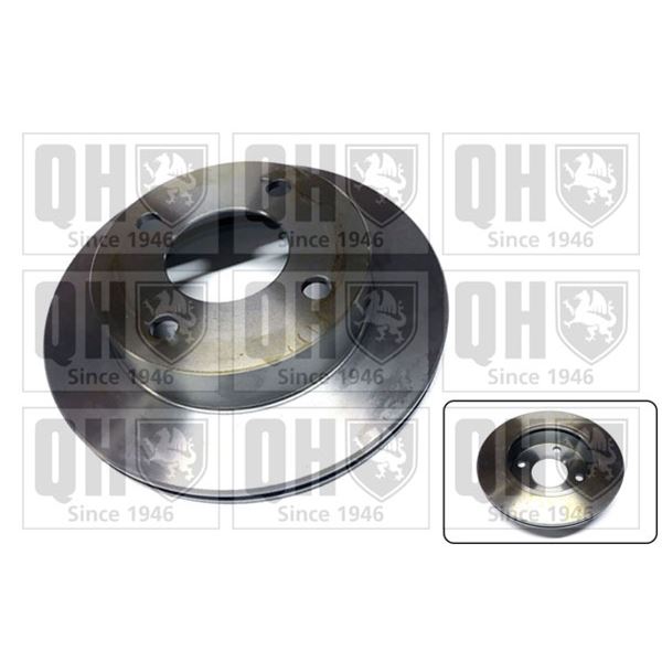 1 disque de frein avant Quinton Hazell BDC4393