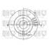 1 disque de frein avant Quinton Hazell BDC4393