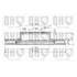 1 disque de frein avant Quinton Hazell BDC4413
