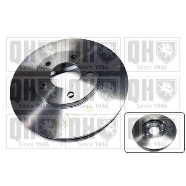 1 disque de frein avant Quinton Hazell BDC4414