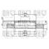 1 disque de frein avant Quinton Hazell BDC4416