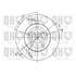 1 disque de frein avant Quinton Hazell BDC4416