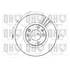 1 disque de frein avant Quinton Hazell BDC4507
