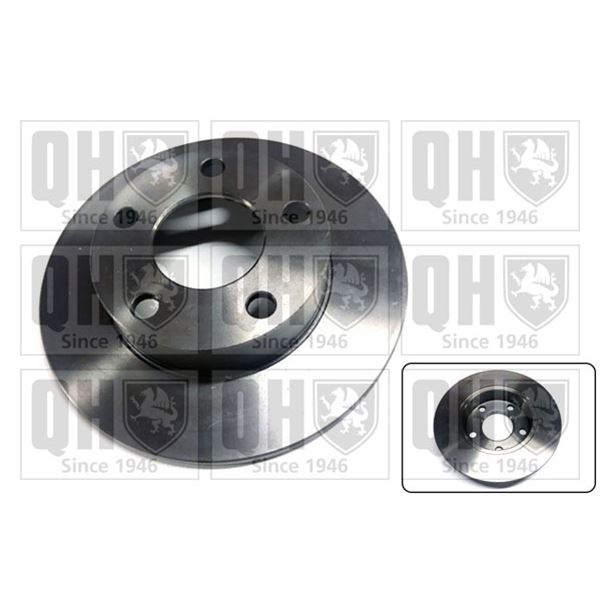 1 disque de frein arrière Quinton Hazell BDC4532