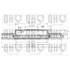 1 disque de frein avant Quinton Hazell BDC4540