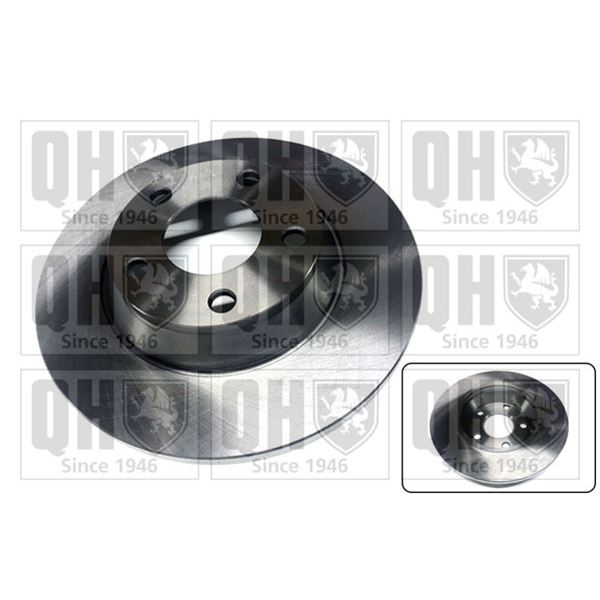 1 disque de frein avant Quinton Hazell BDC4578