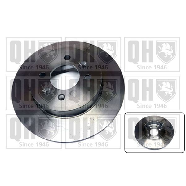 1 disque de frein arrière Quinton Hazell BDC4599