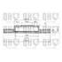 1 disque de frein avant Quinton Hazell BDC4620