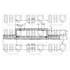 1 disque de frein avant Quinton Hazell BDC4622