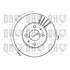 1 disque de frein avant Quinton Hazell BDC4622