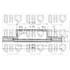 1 disque de frein avant Quinton Hazell BDC4640