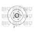 1 disque de frein avant Quinton Hazell BDC4646