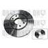 1 disque de frein avant Quinton Hazell BDC4664