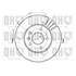 1 disque de frein avant Quinton Hazell BDC4670