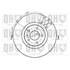 1 disque de frein avant Quinton Hazell BDC4684