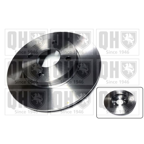 1 disque de frein avant Quinton Hazell BDC4727