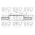 1 disque de frein avant Quinton Hazell BDC4728