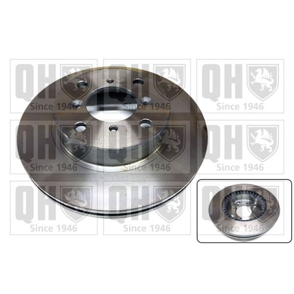 1 disque de frein avant Quinton Hazell BDC4737