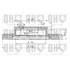 1 disque de frein avant Quinton Hazell BDC4737
