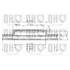 1 disque de frein avant Quinton Hazell BDC4775