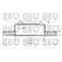 1 disque de frein avant Quinton Hazell BDC4804