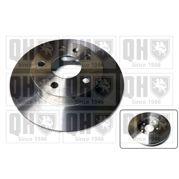 1 disque de frein arrière Quinton Hazell BDC4816