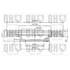 1 disque de frein avant Quinton Hazell BDC4818