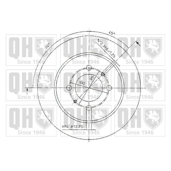 2 disques de frein avant Eurobrake 5815201929 - Feu Vert