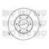 1 disque de frein avant Quinton Hazell BDC4945