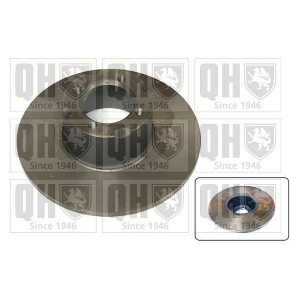 1 disque de frein avant Quinton Hazell BDC4978