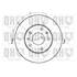 1 disque de frein avant Quinton Hazell BDC5040