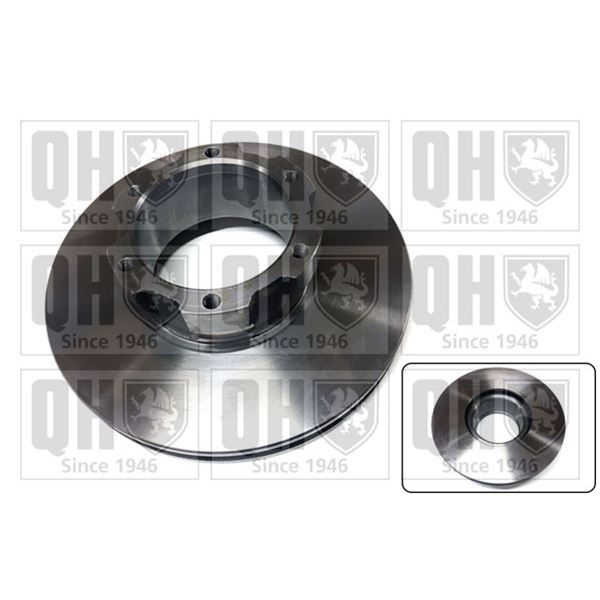 1 disque de frein avant Quinton Hazell BDC5124