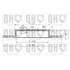 1 disque de frein avant Quinton Hazell BDC5157