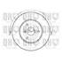 1 disque de frein avant Quinton Hazell BDC5157