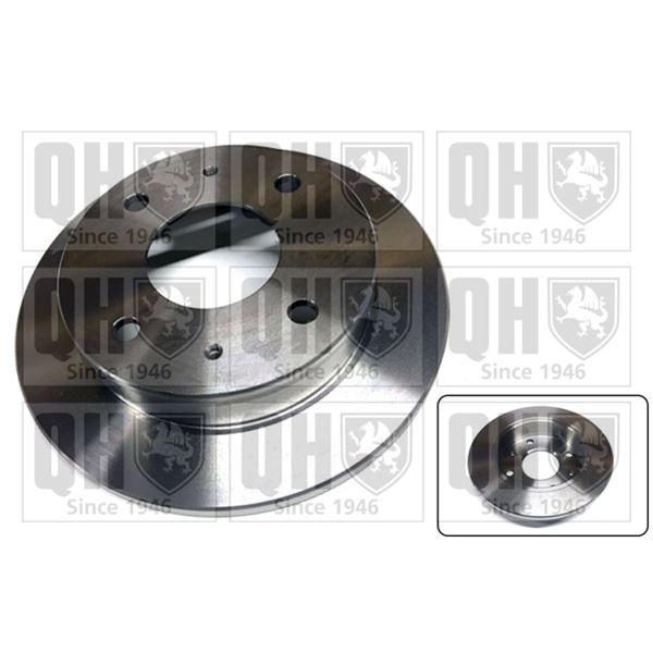 1 disque de frein avant Quinton Hazell BDC5159