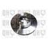 1 disque de frein avant Quinton Hazell BDC5164