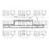 1 disque de frein avant Quinton Hazell BDC5165