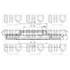 1 disque de frein avant Quinton Hazell BDC5167