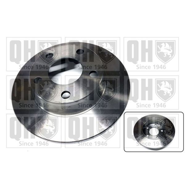 1 disque de frein arrière Quinton Hazell BDC5183
