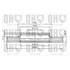 1 disque de frein avant Quinton Hazell BDC5185