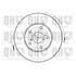 1 disque de frein avant Quinton Hazell BDC5190