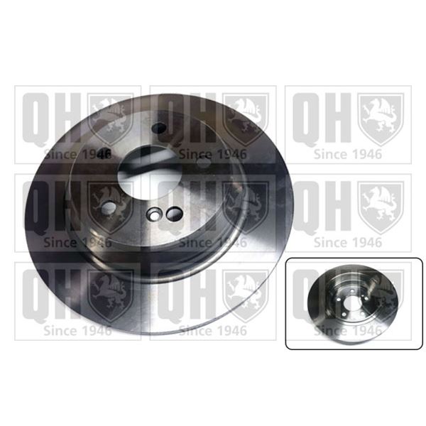 1 disque de frein arrière Quinton Hazell BDC5209