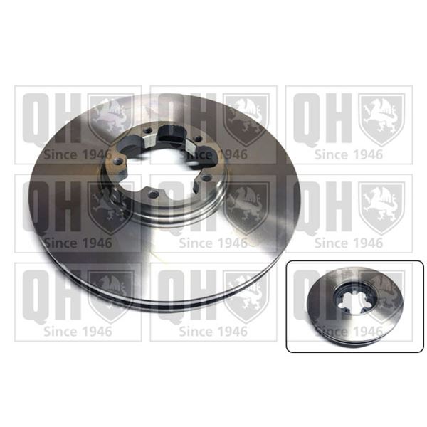 1 disque de frein avant Quinton Hazell BDC5214