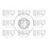 1 disque de frein avant Quinton Hazell BDC5214