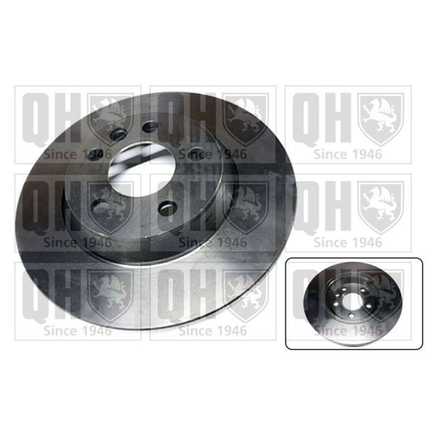1 disque de frein arrière Quinton Hazell BDC5216